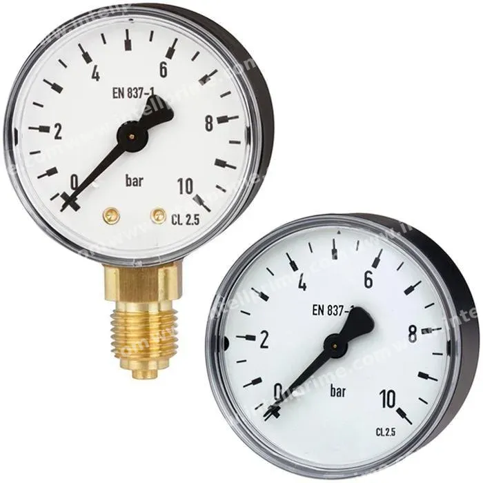 Bourdon tube pressure gauge