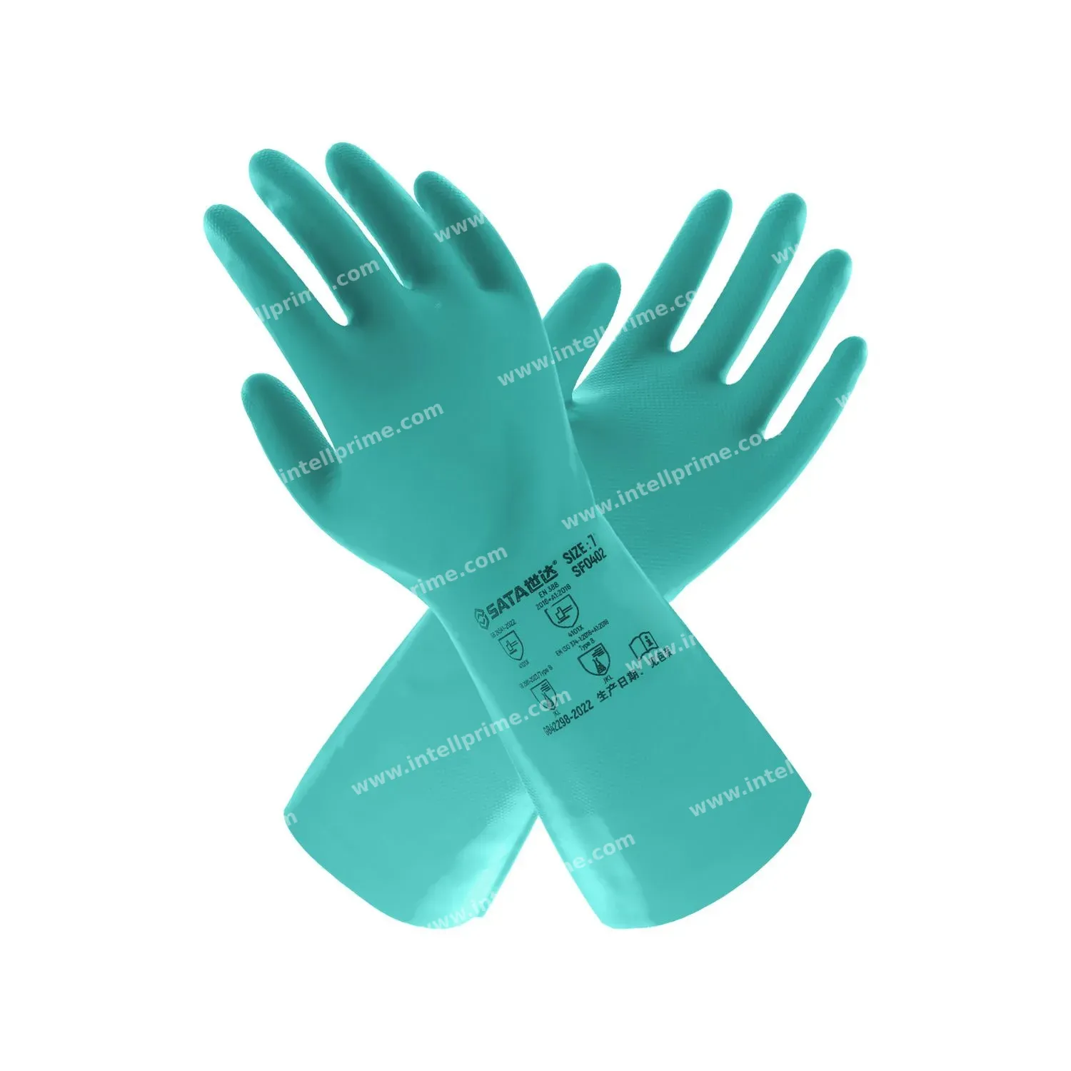 Nitrile Chemical Defense 7"