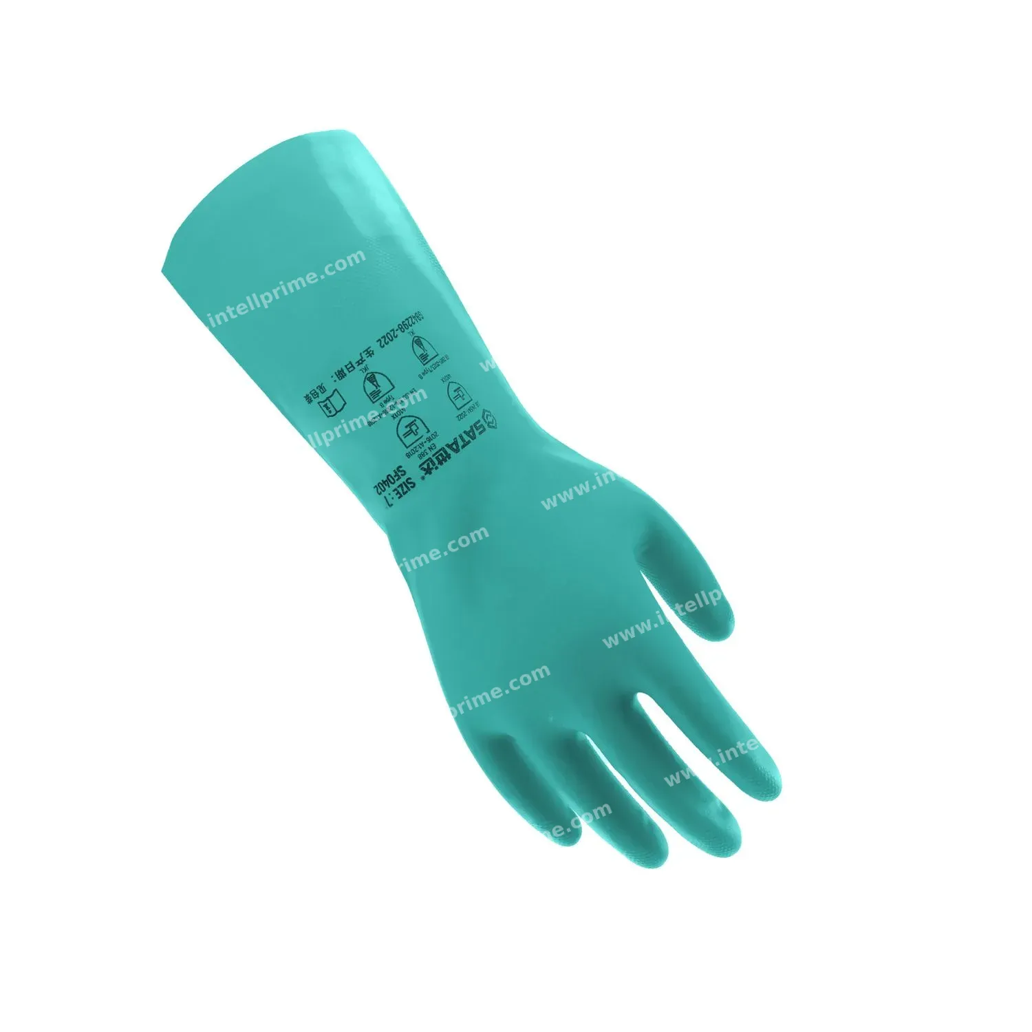 Nitrile Chemical Defense 7"