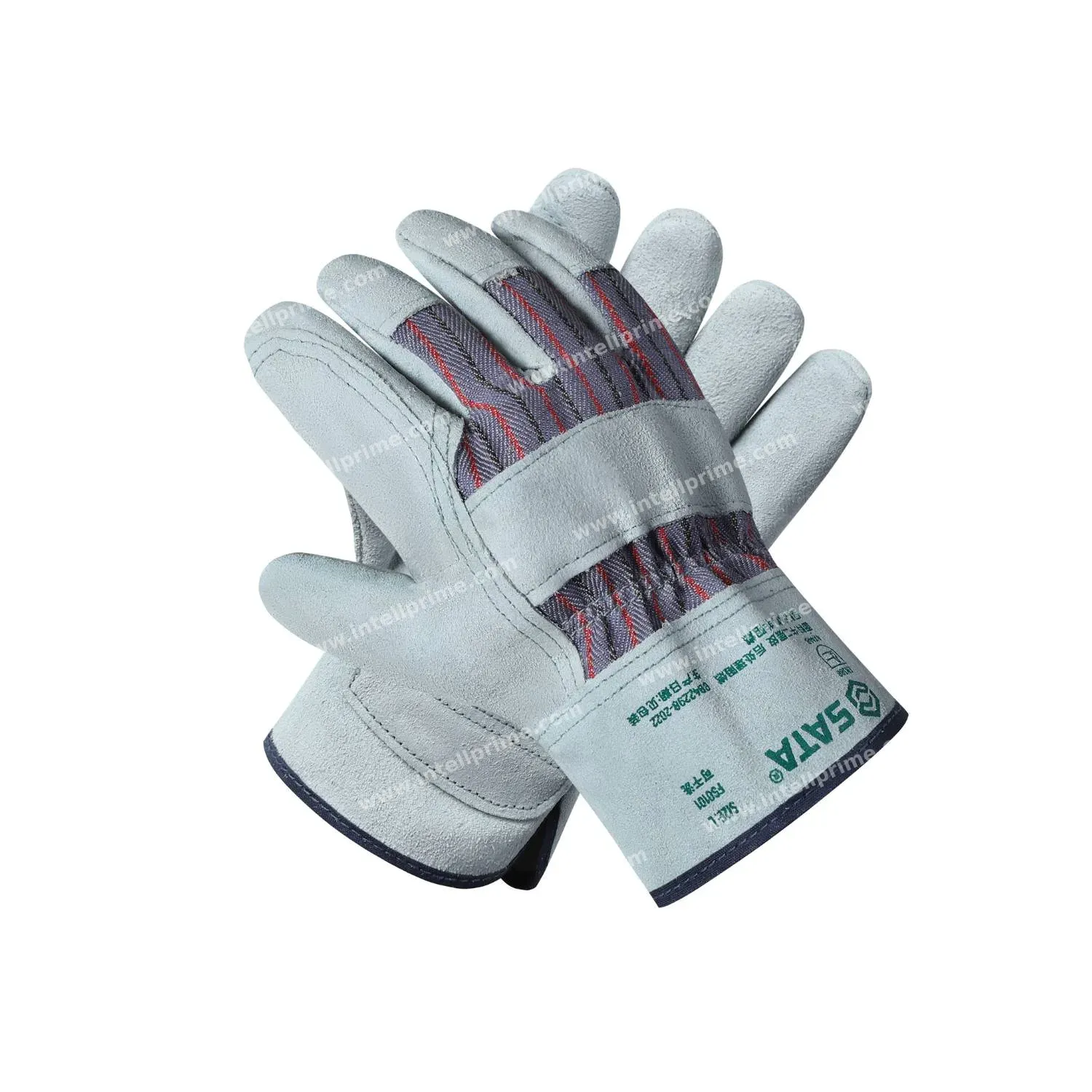 Economic Half Leather Gloves (L)